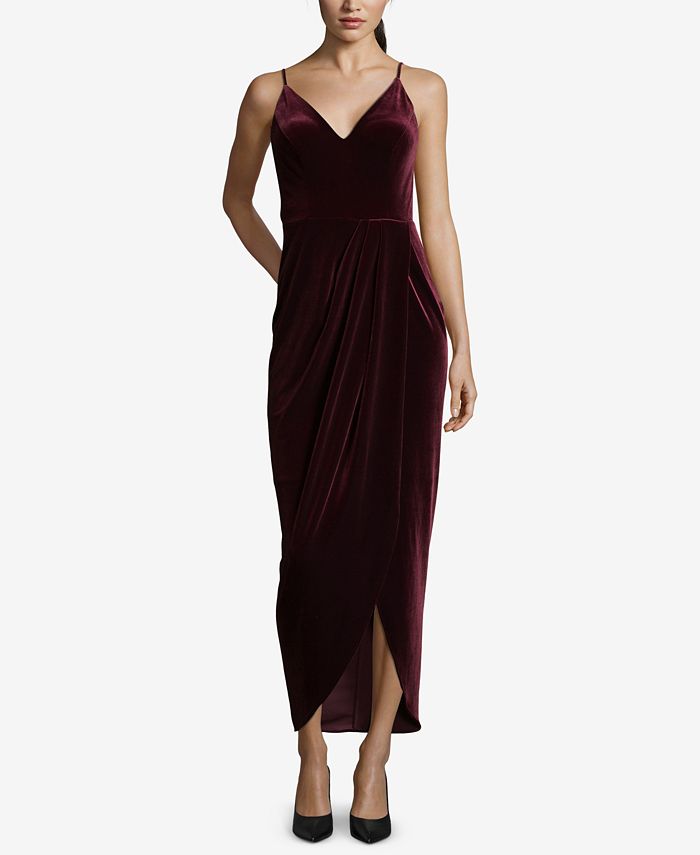 Velvet hotsell tulip dress