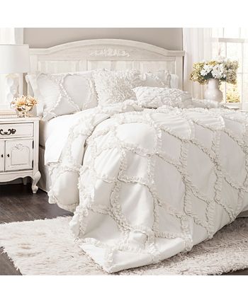 Lush Décor - Avon 3-Piece King Comforter Set