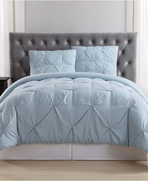 Truly Soft Pleated Twin Xl Comforter Set Reviews Home Macy S