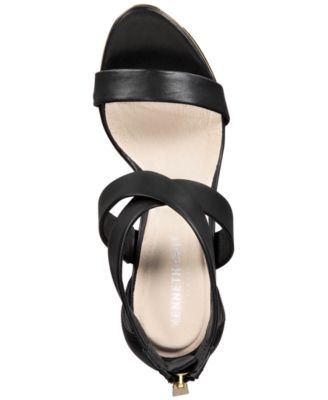 Brooke Cross High Heel Dress Sandals