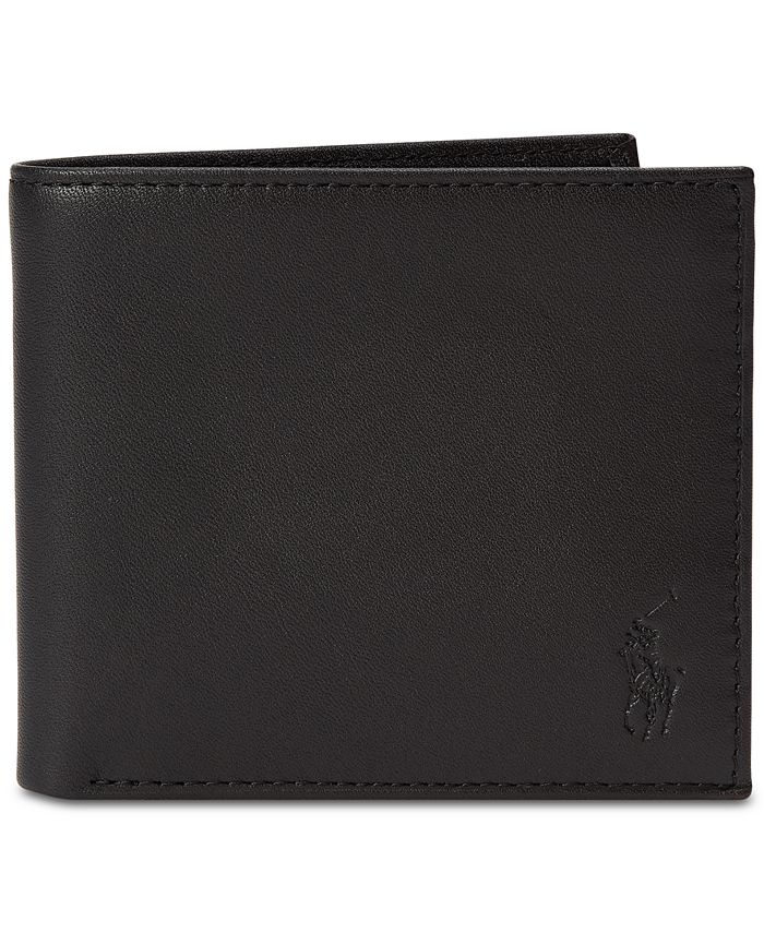 Polo Ralph Lauren Men's Leather Billfold Wallet - Macy's