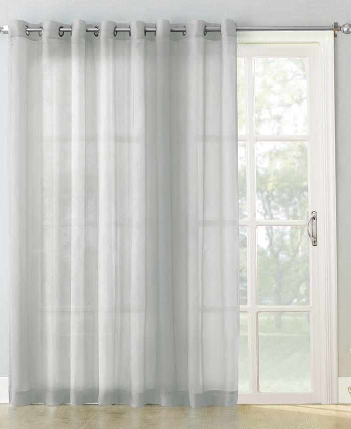 X 84 Grommet Top Patio Curtain Panel, Patio Door Curtain Panel 100 X 84