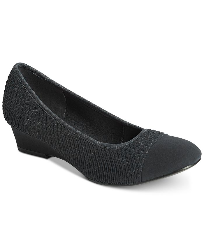 Impo Garner Stretch Wedge Pumps Macy's