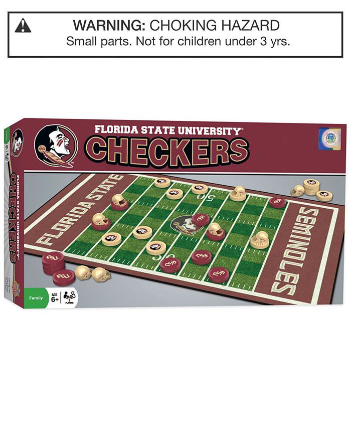 Checkers Pieces NCAA Florida Gators Checkers Board Game - Officially ...