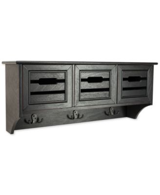 Safavieh - Leon Hanging 3-Drawer Wall Rack, Quick Ship