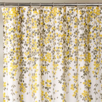 Weeping Flower Shower Curtain, 72" x 72"