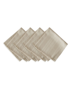 Elrene Denley Stripe Set of 4 Napkins