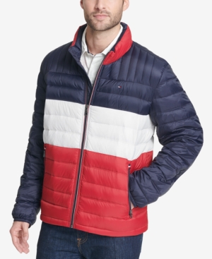 Tommy Hilfiger Men's Down Quilted Packable Puffer Jacket