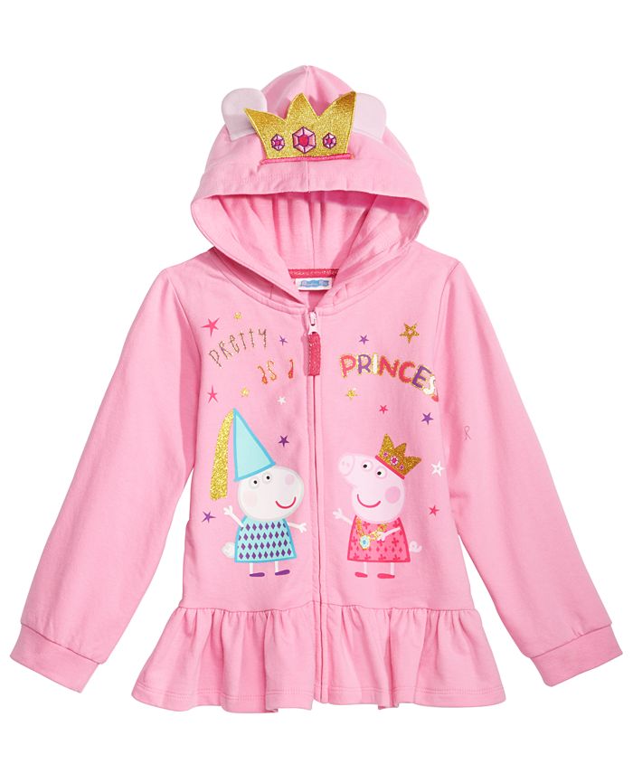 Peppa Pig Toddler Girls Peplum Hoodie Macy s