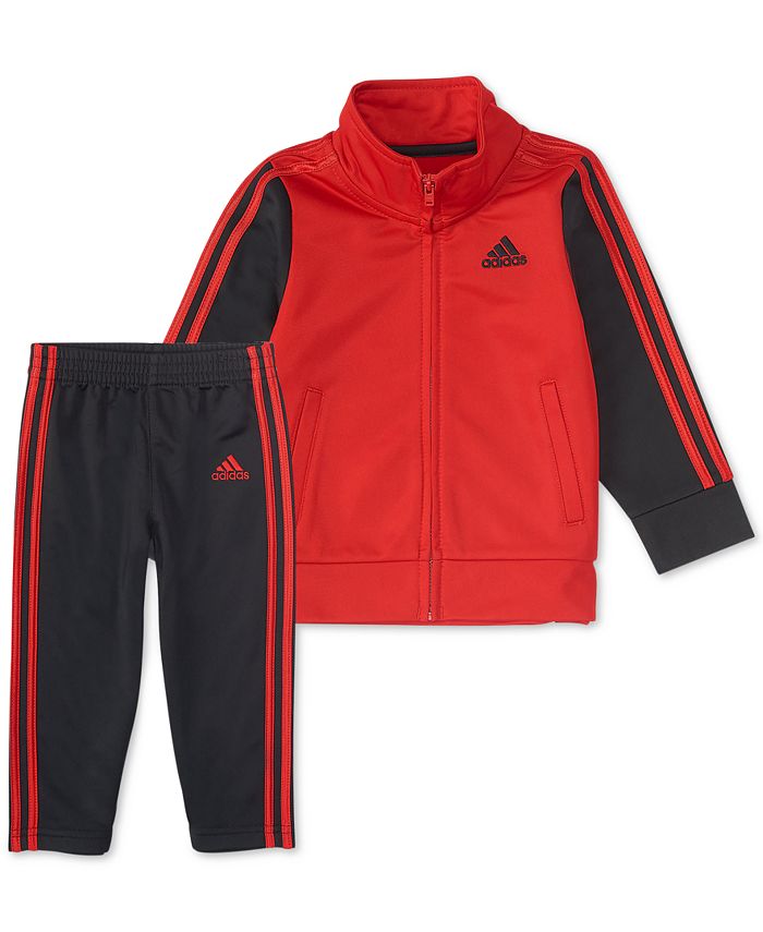 adidas Toddler Boys 2Pc. Tricot Jacket & Pants Set Macy's