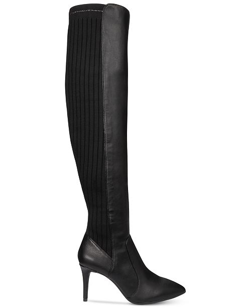 INC International Concepts I.N.C. Izetta OverTheKnee Sock Boots
