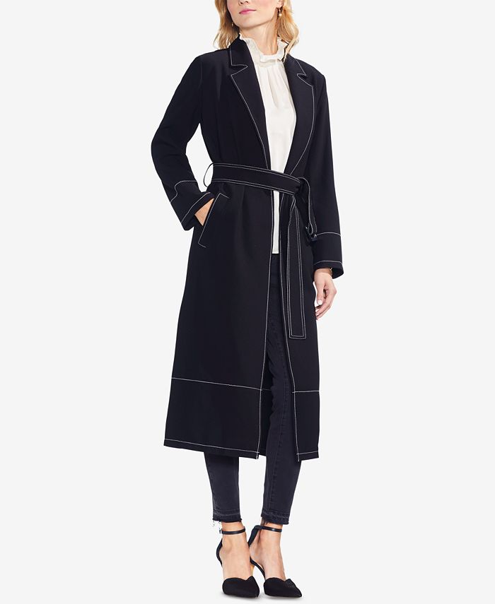 Vince Camuto OpenFront Trench Coat Macy's