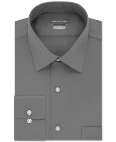 Van heusen fitted 2025 stretch dress shirt