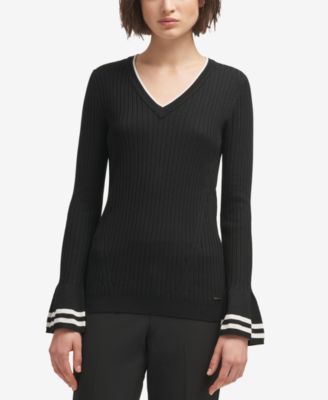 DKNY - Bell-Sleeve Sweater