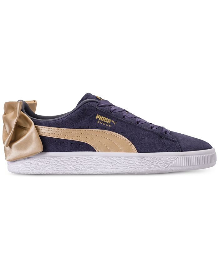 puma suede bow women's