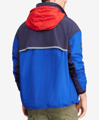 Polo Ralph Lauren Men's Hi Tech Color-Blocked Pullover - Macy's Polo Ralph Lauren Men's Hi Tech Color-Blocked Pullover - Macy's
