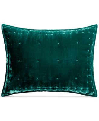 Martha Stewart Collection - Tufted Velvet Standard Sham