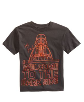 Star Wars - Little Boys Welcome to the Dark Side Graphic Cotton T-Shirt