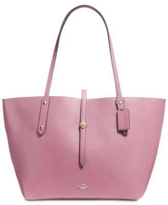 COACH - Large Market Tote in Polished Pebble Leather