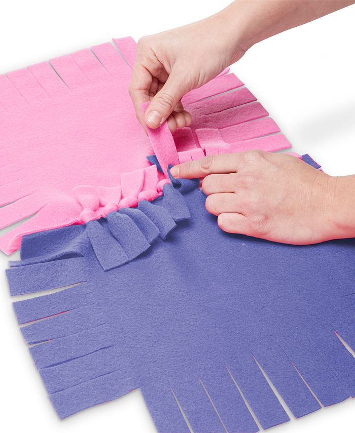 Melissa and Doug Melissa & Doug Created by Me Flower Fleece Quilt No