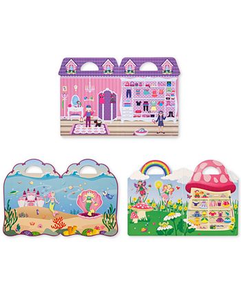 Melissa and Doug Melissa & Doug 3-Pk. Fairy, Dress-Up & Mermaid Puffy ...