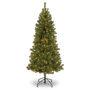 7' Canadian Grande Fir Tree with 300 Clear Lights