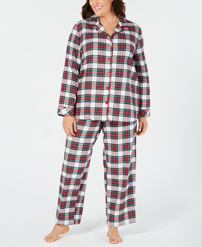 Macys stewart cheap plaid pajamas