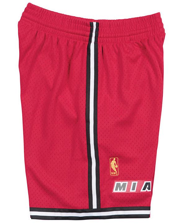 mitchell and ness miami heat swingman shorts