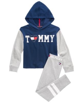 tommy hilfiger sweatpants set