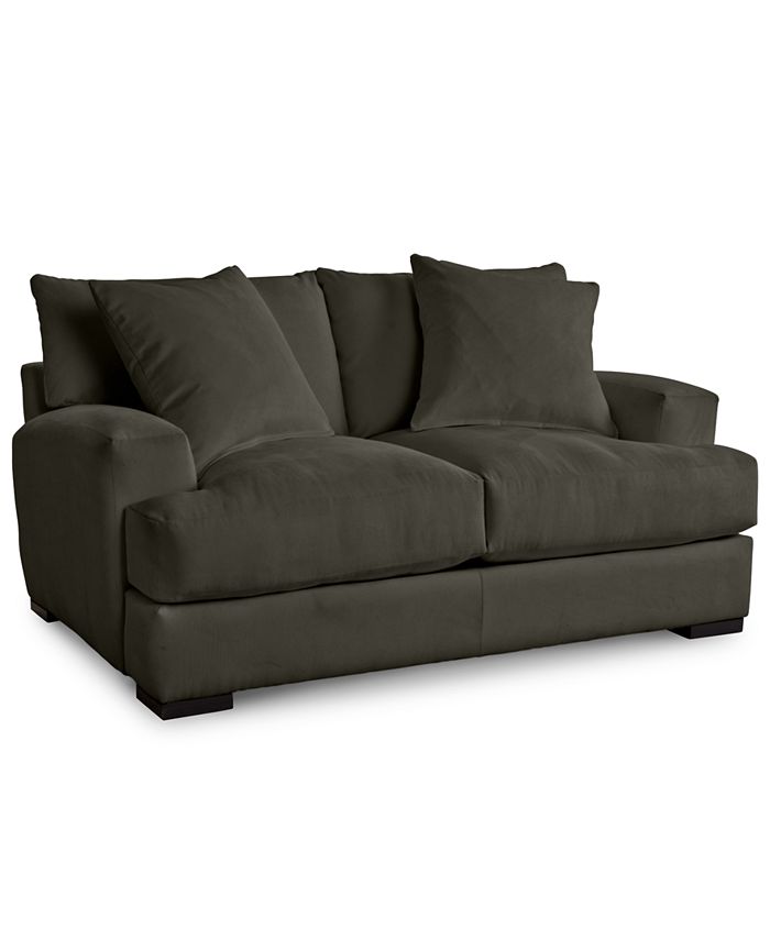 Furniture Rhyder 68 Fabric Loveseat Custom Colors Created For