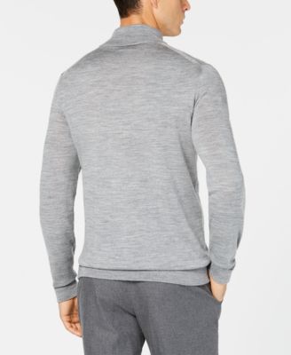 Tasso Elba  Men's Merino Wool Turtleneck Sweater, Created for Macy's