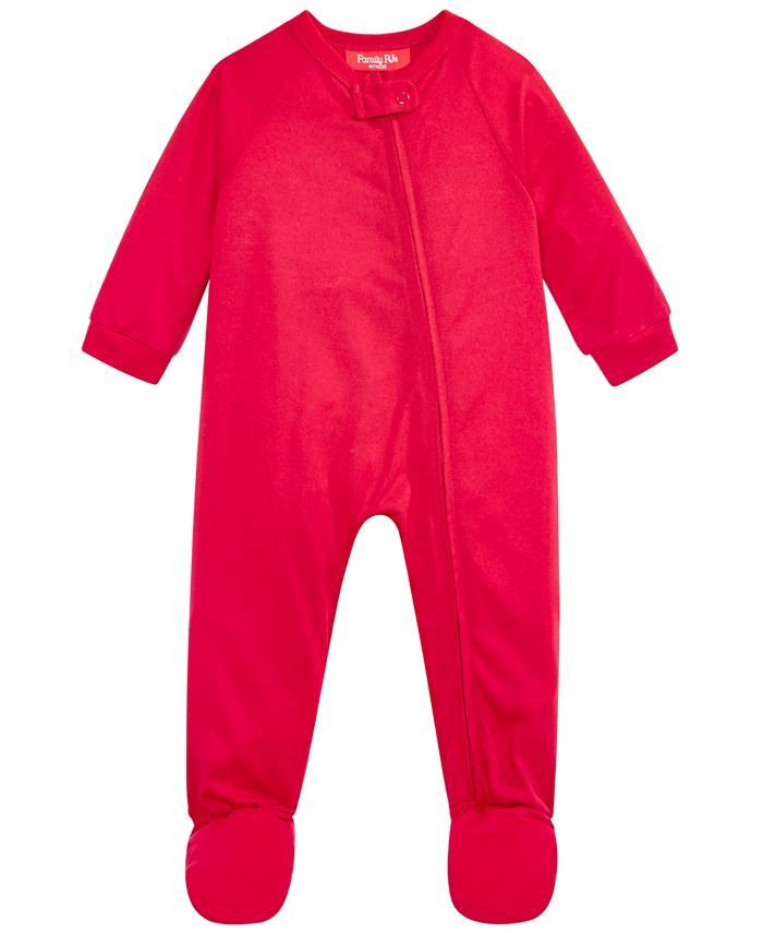 Family Pajamas Matching Infants Footed Pajamas, Created For Macy's - Macy's
