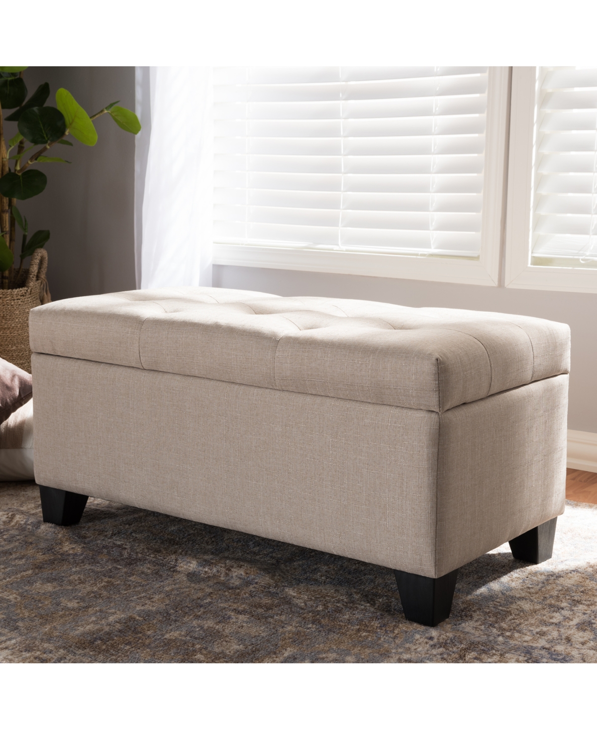 Michaela Storage Ottoman