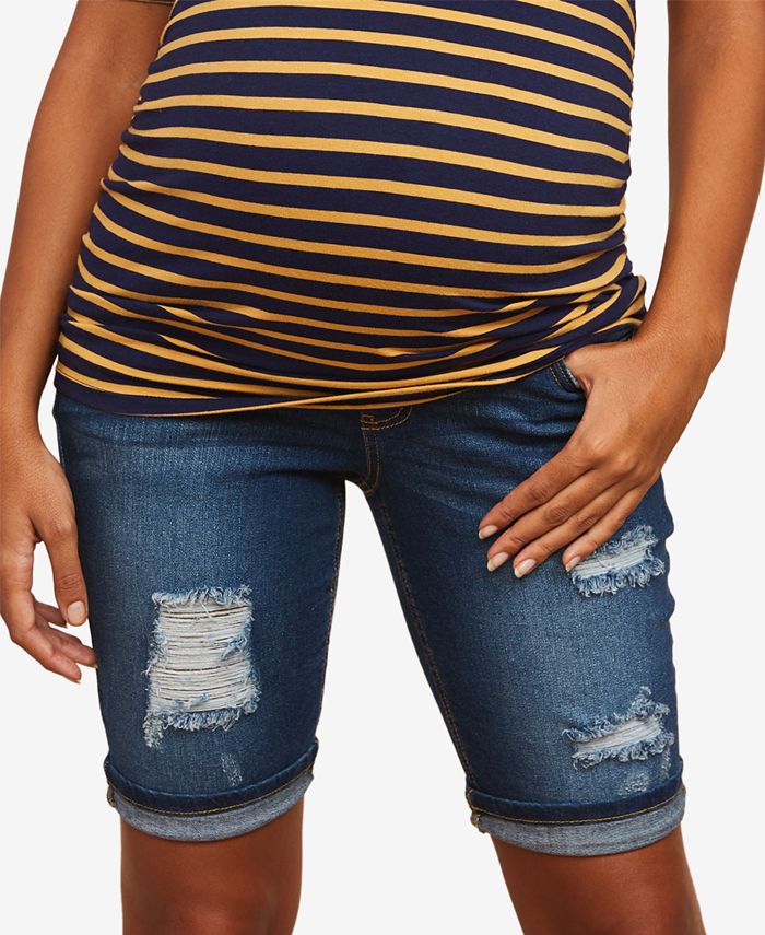 Motherhood Maternity Denim Shorts Macy's