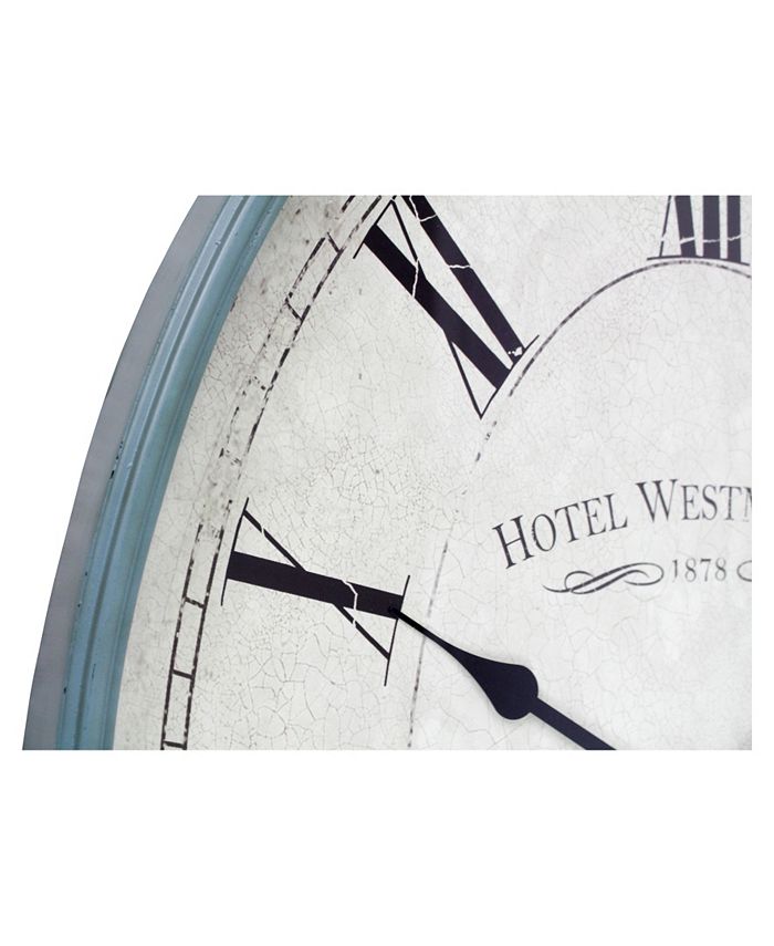 Aspire Home Accents Sonia Oval Wall Clock Macy's