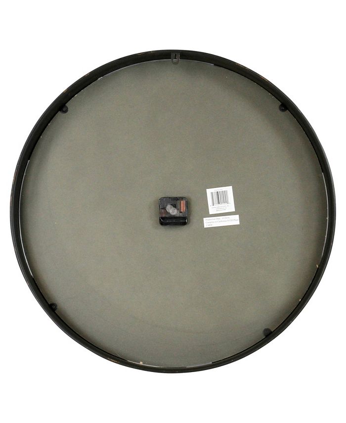 Aspire Home Accents Emmaline Round Wall Clock Macy's