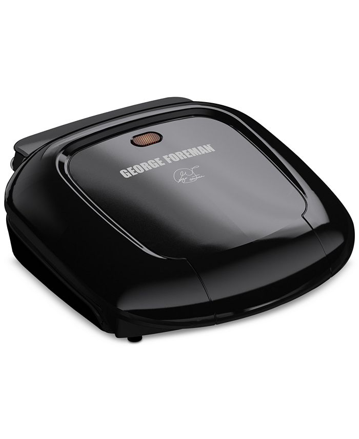 George Foreman 2-Serving Classic Plate Grill - Macy's