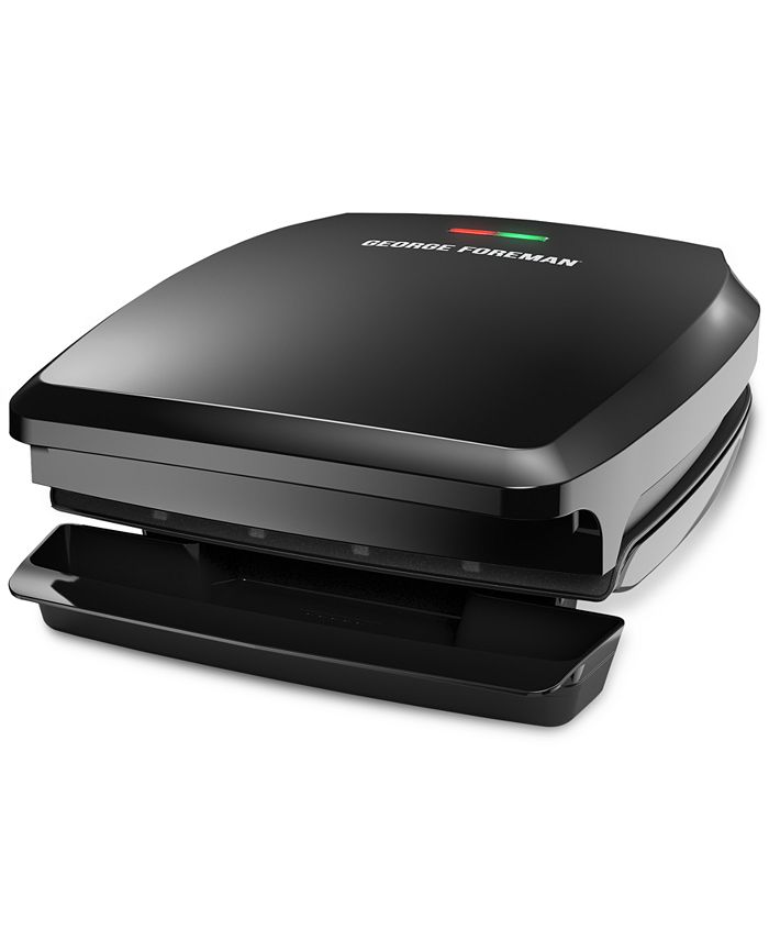 Foreman 4Serving NonStick Classic Contact Grill Macy's