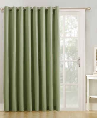 Grant Room Darkening Grommet Sliding Patio Door Curtain Panel