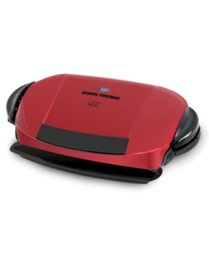 George Foreman 5-Serving Removable Plate Electric Indoor Grill & Panini Press