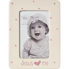 Jesus Loves Me 4 x 6 Photo Frame, Girl