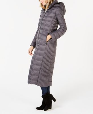 mk hooded puffer coat 
