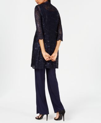 売れ筋商品|||アールアンドエムリチャーズ カットソー トップス レディース 3-Pc. Sequined Lace Pantsuit & Jacket Merlot R & M Richards 3-Pc. Sequined Lace Pantsuit & Jacket - Macy's