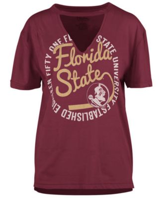 Royce Apparel Inc - Cutout V-Neck T-Shirt