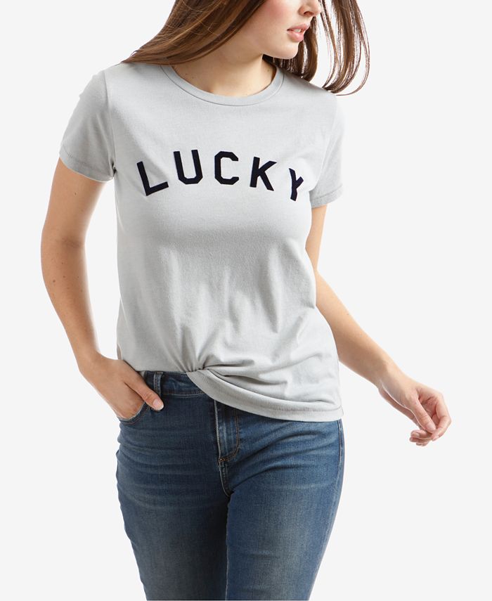 Lucky Brand Printed T-Shirt - Macy's