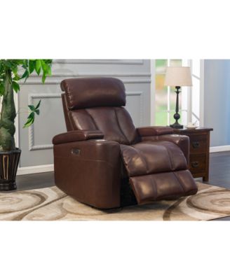 Helston Leather Triple Power Recliner