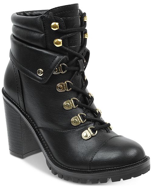 macys block heel boots