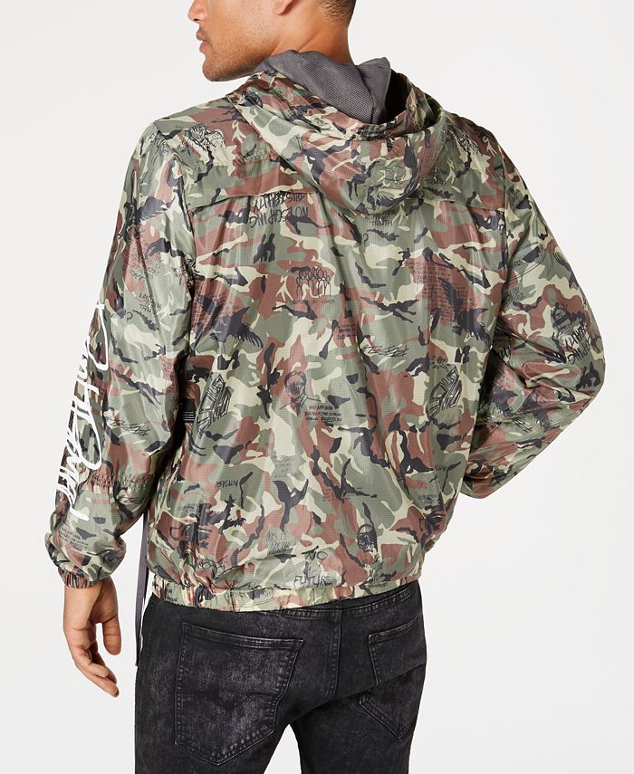 Punk Royal Men's Hooded Camo Jacket Macy's