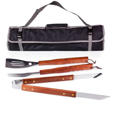 Picnic Time Oniva® By 3-Piece BBQ Tote & Grill Set - Macy's