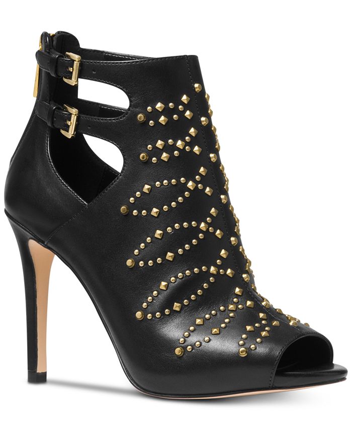 Mk open clearance toe booties